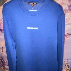 Michael Kors Marine Blue Crewneck Sweatshirt